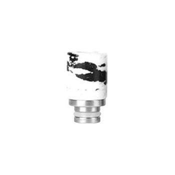 DripTip náustok univerzálny Tophus guľatý bielo-čierna