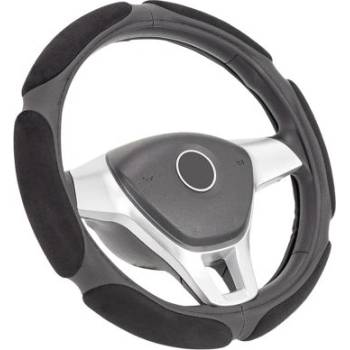 Image 1 of Калъф за волан от еко кожа 38см - Race - черен цвят