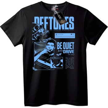 NOONEBRAND Тениска Deftones Бъди тих и карай - M, White