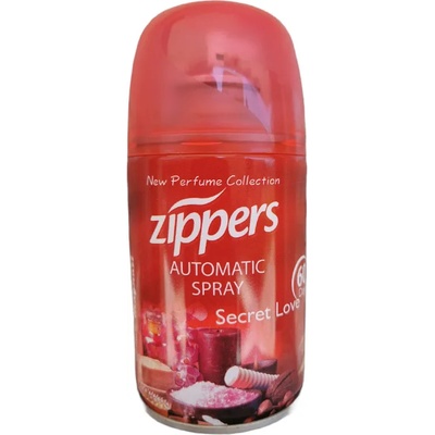 ZIPPERS ароматизатор, Пълнител за машинка, Secret love, 260мл