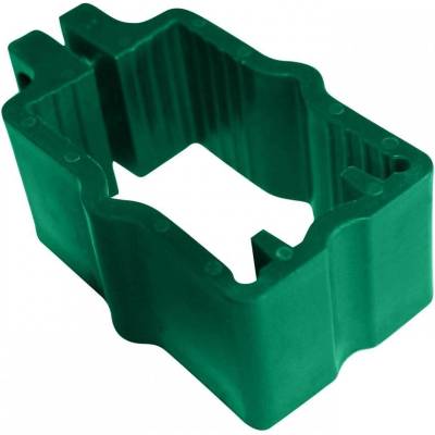 PILECKÝ Objímka plotového panelu PILOFOR pro sloupek PILODEL plastová 60 x 40 mm zelená