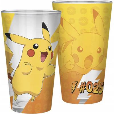 ABYstyle Sklenice Pokémon Pikachu 400 ml