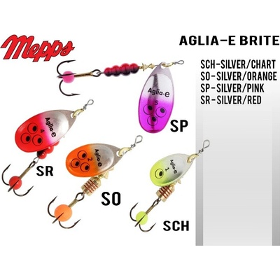 Mepps Aglia E-Brite veľ.1