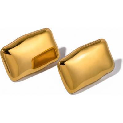 Olivie Obdélníkové náušnice GOLD 10236