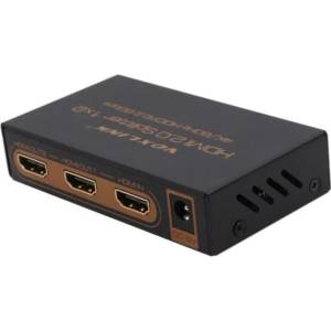 Estillo HDMI сплитер ESTILLO - HDSP0013M1 4K/60Hz, 1/2, черен (EST-HDMI-SPLITTER-1-2-4K)
