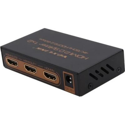HDMI сплитер ESTILLO - HDSP0013M1 4K/60Hz, 1/2, черен (EST-HDMI-SPLITTER-1-2-4K)