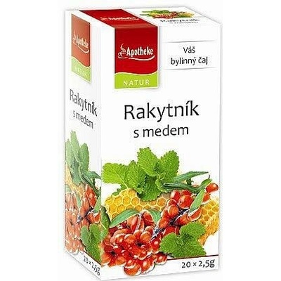 Apotheke NATUR APO Rakytník med 20 x 2,5 g