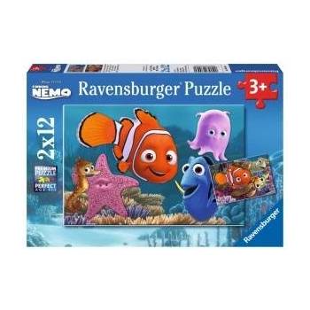 Ravensburger Finding Nemo puzzle 2x12pcs
