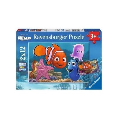 Ravensburger Finding Nemo puzzle 2x12pcs