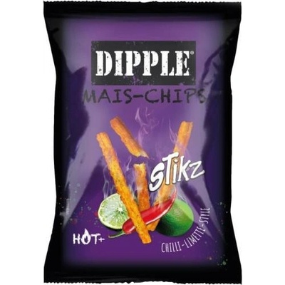 Dipple mais-chips stikz chilli limette style 90 g