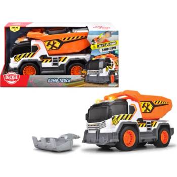 Dickie Toys Самосвал играчка със звук и светлина 30 см Dickie Toys 203306025 (203306025)