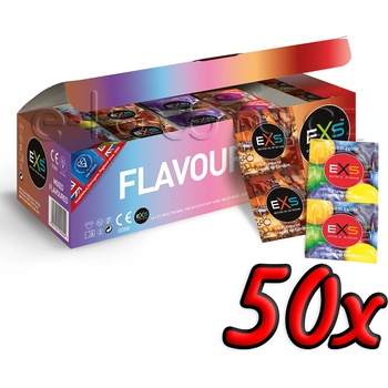 Image 1 of EXS Condoms Chocolate 50 pack
