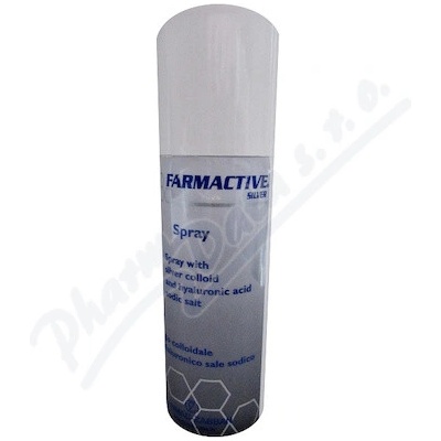 Farmactive Silver spray s AG a kys.hyaluro. 125 ml