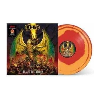 DIO - KILLING THE DRAGON - LIMITED EDITION RED & ORANGE SWIRL LP