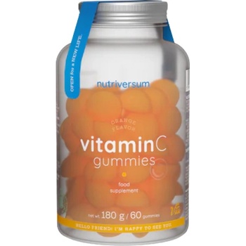 Nutriversum Vitamin C Gummies 250 mg [60 желирани бонбони] Портокал