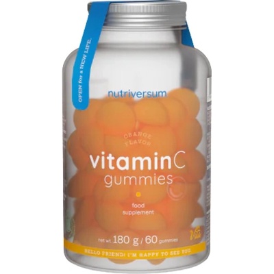 Nutriversum Vitamin C Gummies 250 mg [60 желирани бонбони] Портокал