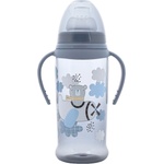Lorelli Бебешко шише с мек накрайник Lorelli My Friend - 350 ml, Cameo Blue (10200640004) - ozone