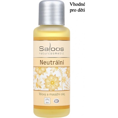 Saloos tělový a masážní olej neutrální 500 ml