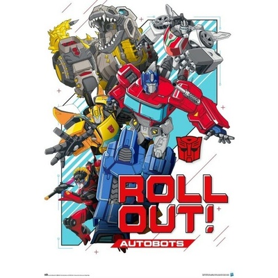 Plagát, Obraz - Transformers - Roll Out, 61 × 91.5 cm