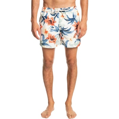 Quiksilver Бански гащета Quiksilver Garden Path 15 swimming shorts - White (Antique White)