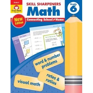 Skill Sharpeners: Math, Grade 6 Workbook | GR6 (ISBN: 9781629389912)