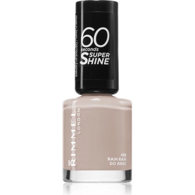 Rimmel London 60 Seconds Nail Polish By Rita Ora 498 Rain Rain Go Away 8 ml