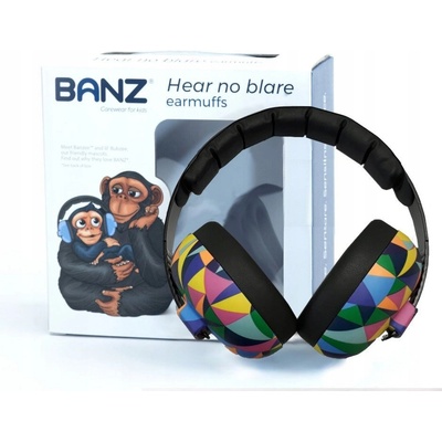 Babybanz Baby Banz - Ochrana sluchu dětská Kaleidoscope Baby 3m+