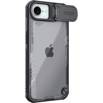 Nillkin iPhone 16e NILLKIN ICEBLADE PROP силиконов протектор за телефон, удароустойчив, абсорбиращ ударите, черен GP-170304 (GP-170304)