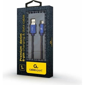 Cablexpert CC-USB2J-AMLM-1M-BL Lightning, modrý