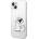 KARL LAGERFELD Choupette Eat Case - дизайнерски кейс с висока защита за iPhone 14 (прозрачен)