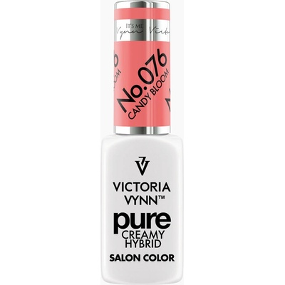 VICTORIA VYNN Hybridní gel lak PURE CREAMY HYBRID 076 Candy Bloom 8 ml