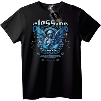 NOONEBRAND Тениска Благославящ Души - 7XL, Black