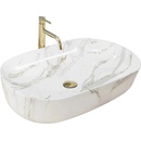 Rea Cleo 61 60,5x41 cm shiny white/stone (REA-U9656)