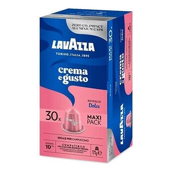 30 бр. капсули Lavazza Crema e Gusto Dolce съвместими с Nespresso®