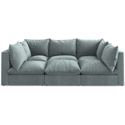 makamii Син диван 255 cm Manao - Makamii (MANAO_PIT_41_P1_C5)