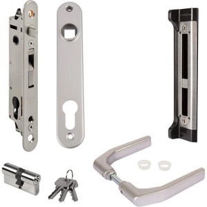 Locinox Комплект брава за вграждане Fortylock с насрещник, дръжка и аксесоари 3006J-H (P00014309)