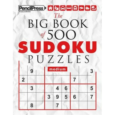 Big Book of 500 Sudoku Puzzles Expert (with answers)