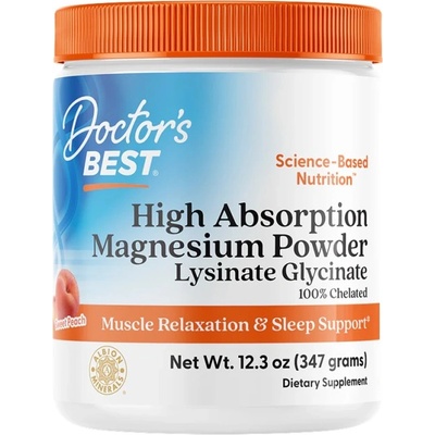 Doctor's Best High Absorption Magnesium Powder [347 грама] Ягода с лайм