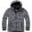 Brandit Яке с качулка от полар Brandit Teddyfleece Worker, антрацит (5024.5)