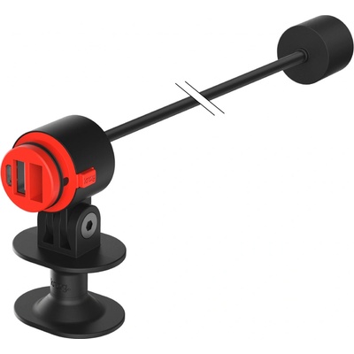 KNOG PWR Držiak na prilbu s predlžovacou kabelážou
