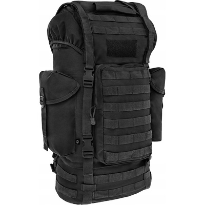 Urban Classics Taktický bojový Molle s polstrovanými popruhy černá 65 l