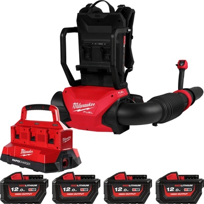 MILWAUKEE M18 FUEL batohový dual fukár 4x 12,0 Ah 4933493213