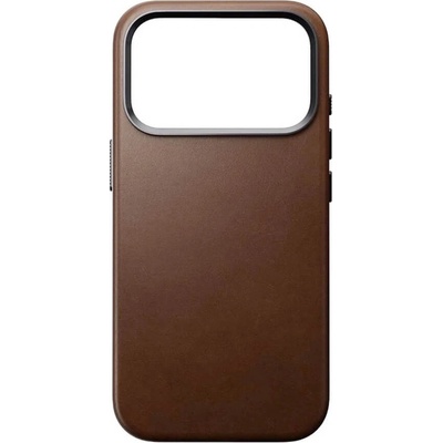Nomad Кожен (естествена кожа) кейс с MagSafe за iPhone 17 Pro - Nomad Traditional Leather MagSafe Case (кафяв) (NM011949858 (176012))