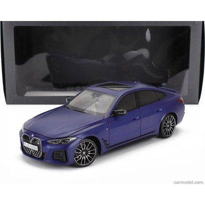 Minichamps BMW 4-series I4 M50 g26 2022 Matt modrá 1:18