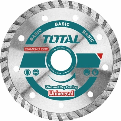 Total Kotúč diamantový rezný turbo 115 × 22,2 mm TAC2131153