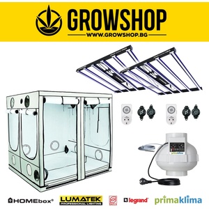  Гроубокс Комплект Експерт 2x600W LED