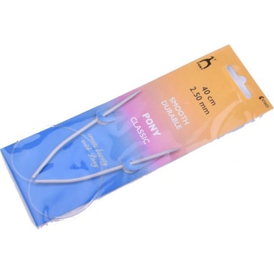 Jehlice kulaté PONY 40 cm Velikost: 2,5mm