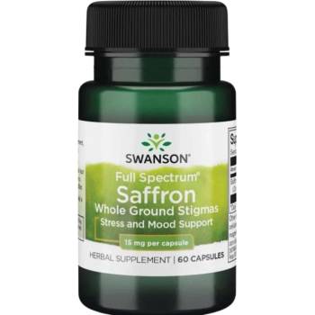 Swanson Full Spectrum Saffron 15 mg [60 капсули]