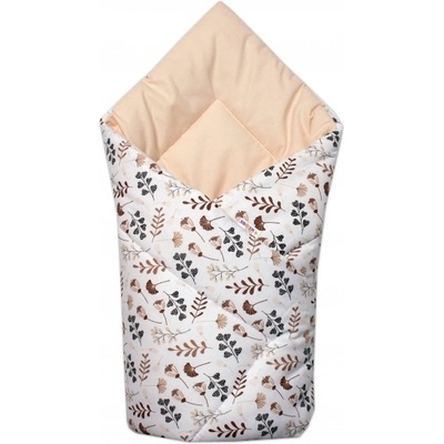 Baby Nellys Kojenecká Zavinovačka klasik Louka béžová – Zboží Mobilmania