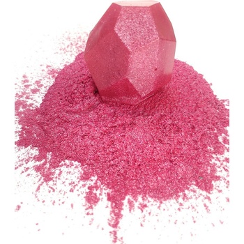 Metalické prášky do pryskyřice růžové odstíny Třpytivá růžová 5 g